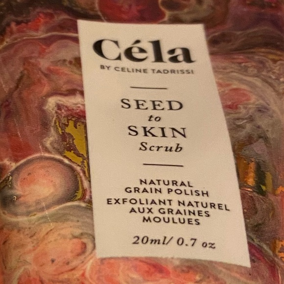 5/$25 Cela Seed to Skin Scrub New 20ml - Picture 2 of 8